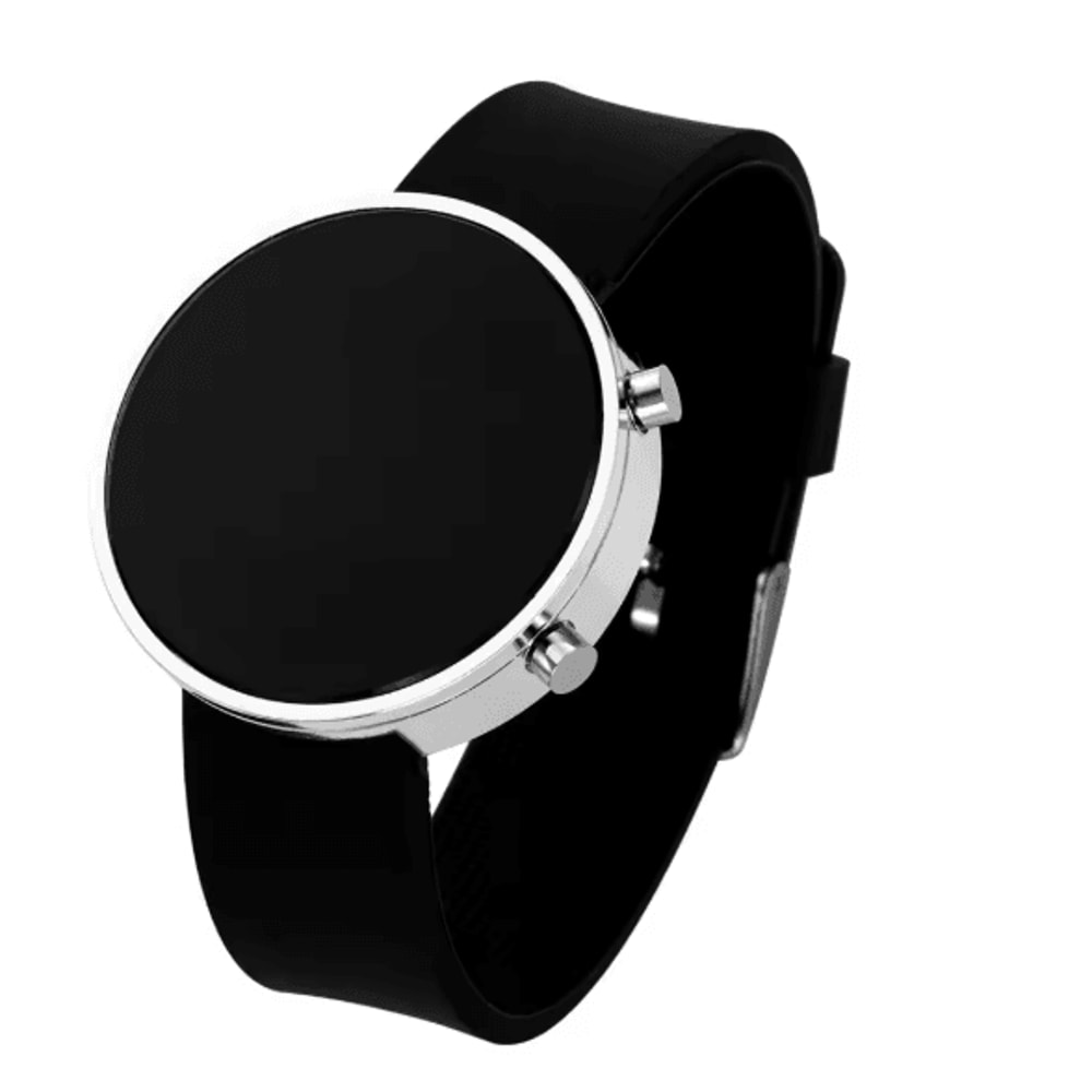 Simple Digital LED Watch Silicone Strap Casual Sport Style 3
