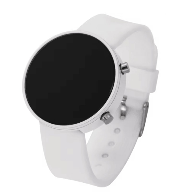 Simple Digital LED Watch Silicone Strap Casual Sport Style 7