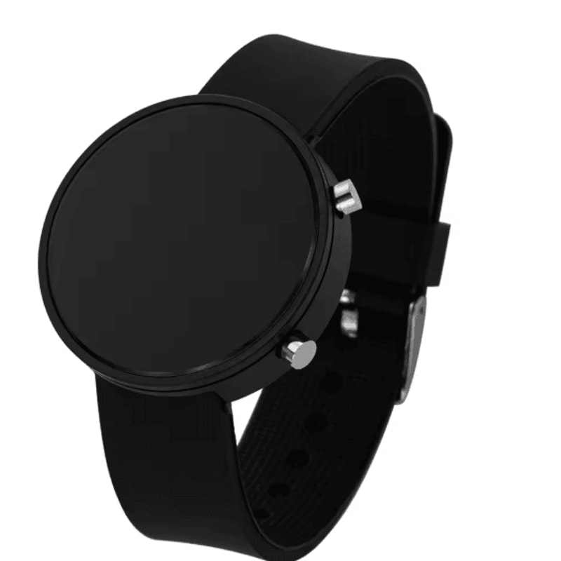 Simple Digital LED Watch Silicone Strap Casual Sport Style 8