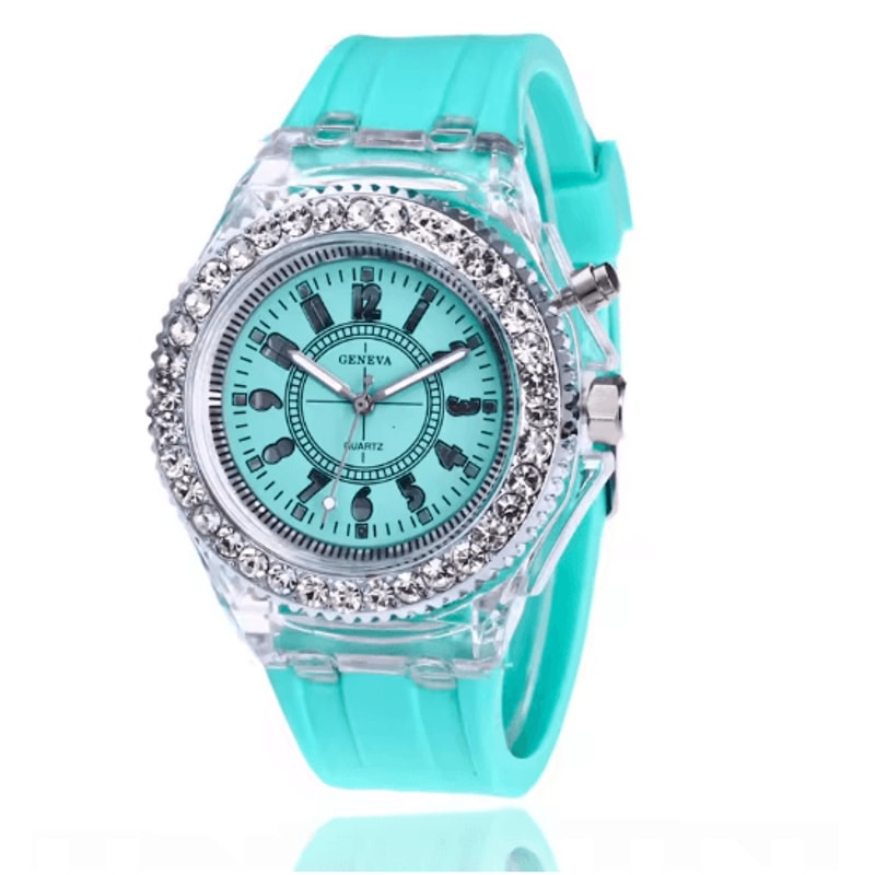 LED Flash Luminous Silicone Watch For Kids And Adults 4