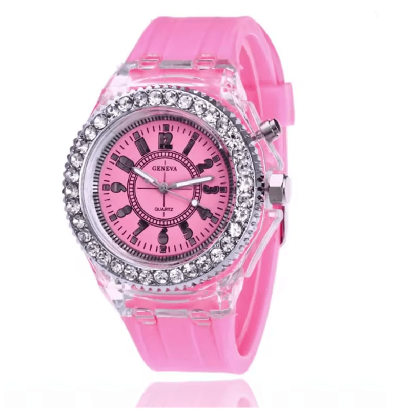 LED Flash Luminous Silicone Watch For Kids And Adults 5