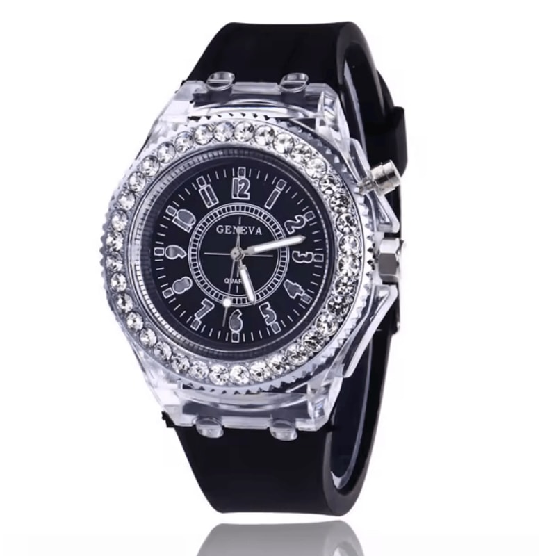 LED Flash Luminous Silicone Watch For Kids And Adults 8