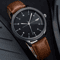 YAZOLE Mens Leather Quartz Watch Casual Sport Style 5
