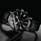 Mens Business Quartz Watch Casual Leather Strap Style 1