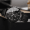 Mens Business Quartz Watch Casual Leather Strap Style 2