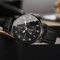 Mens Business Quartz Watch Casual Leather Strap Style 2