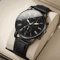 Mens Business Quartz Watch Casual Leather Strap Style 3