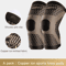 CopperFlex Pro Compression Knee Sleeve For Arthritis Pain Relief And Sports Support 6
