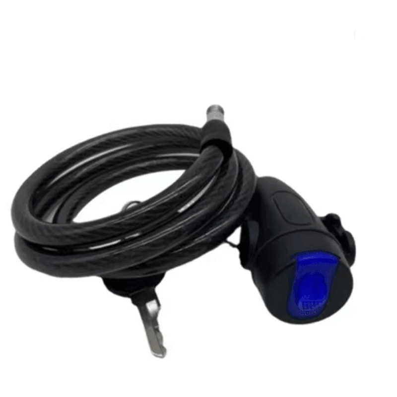 Heavy Duty Motorcycle Chain Lock 80cm With Keys Anti Theft Security Lock 4