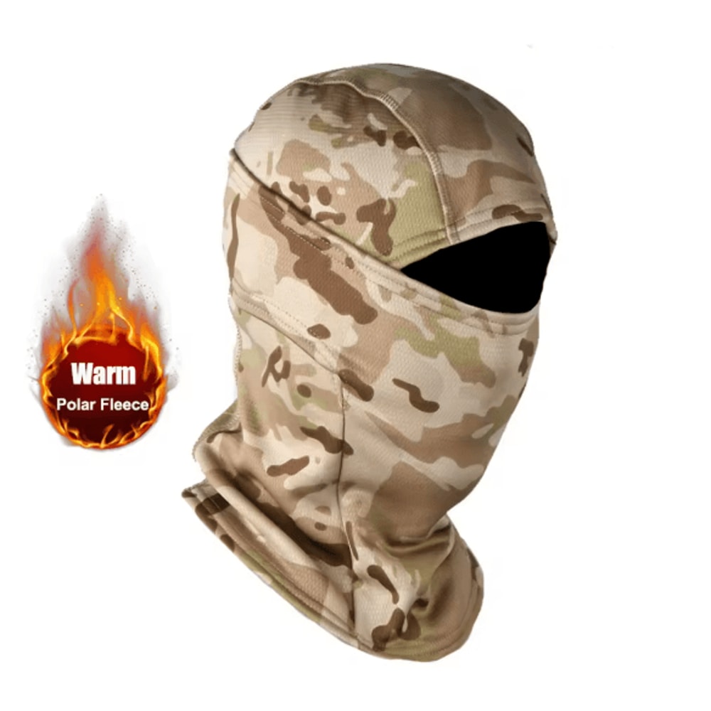 ArcticShield Winter Fleece Camouflage Balaclava Full Face Mask 3