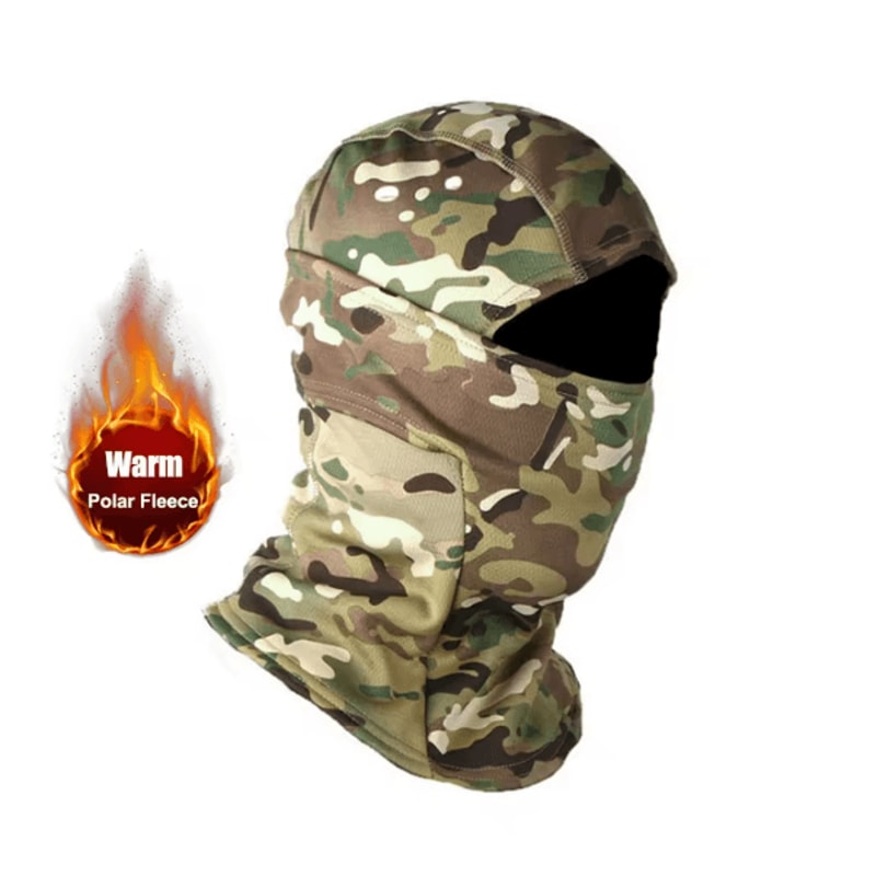 ArcticShield Winter Fleece Camouflage Balaclava Full Face Mask 4
