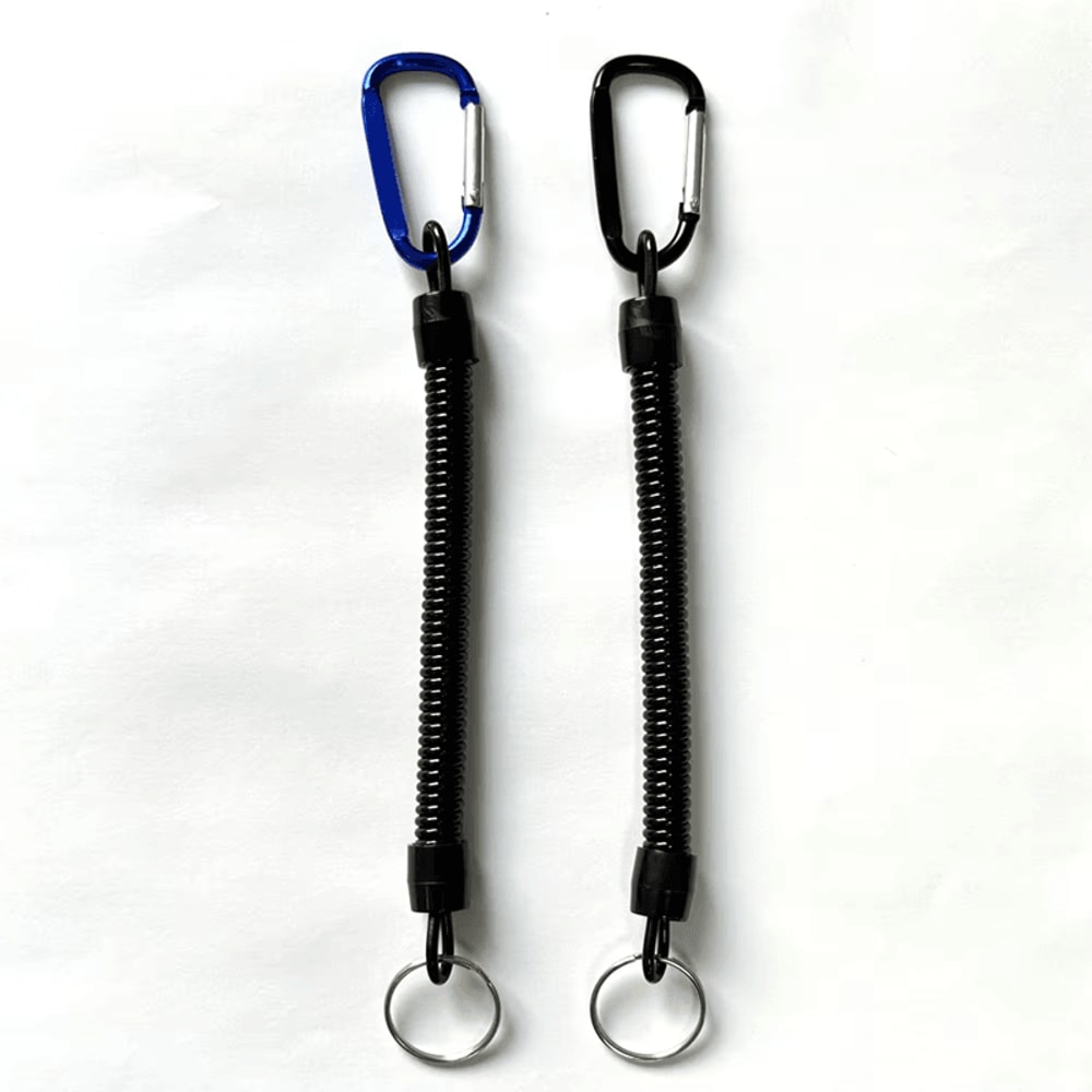 TrailGuard Tactical Retractable Elastic Lanyard For Outdoor Gear 0