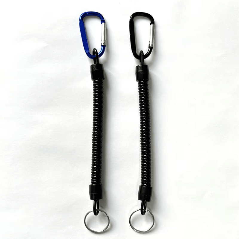 TrailGuard Tactical Retractable Elastic Lanyard For Outdoor Gear 0