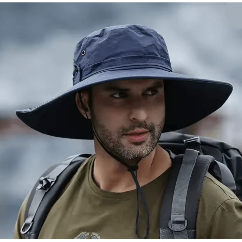 BreezeGuard Anti UV Mesh Fishing And Hiking Sun Hat 4