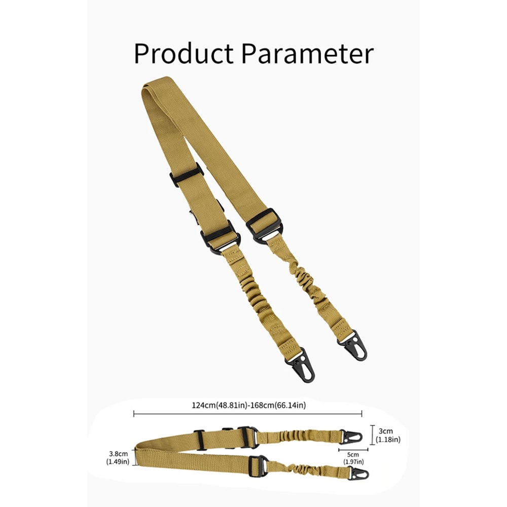 StrikePoint Adjustable Tactical Dual Point Nylon Sling 2