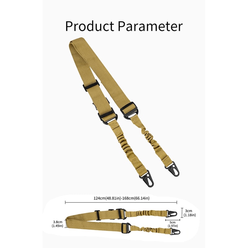 StrikePoint Adjustable Tactical Dual Point Nylon Sling 2