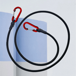 griplock heavy duty bungee cord with carabiner hooks