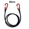 GripLock Heavy Duty Bungee Cord With Carabiner Hooks 9