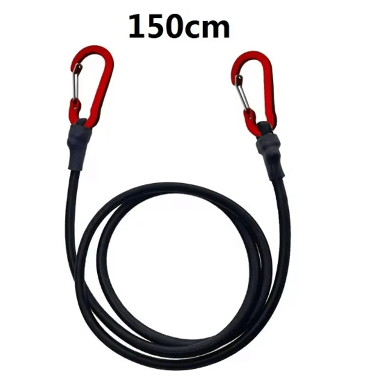 GripLock Heavy Duty Bungee Cord With Carabiner Hooks 3