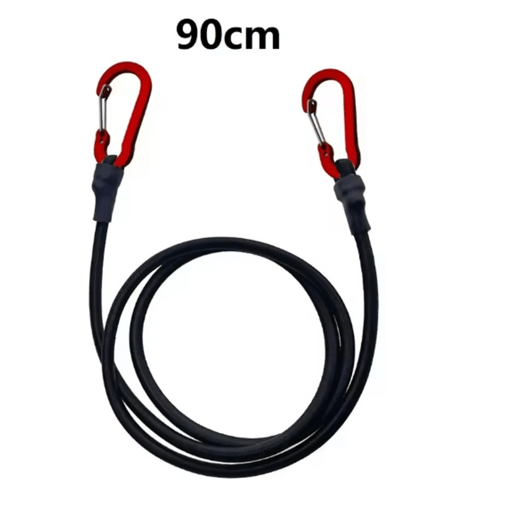 GripLock Heavy Duty Bungee Cord With Carabiner Hooks 4