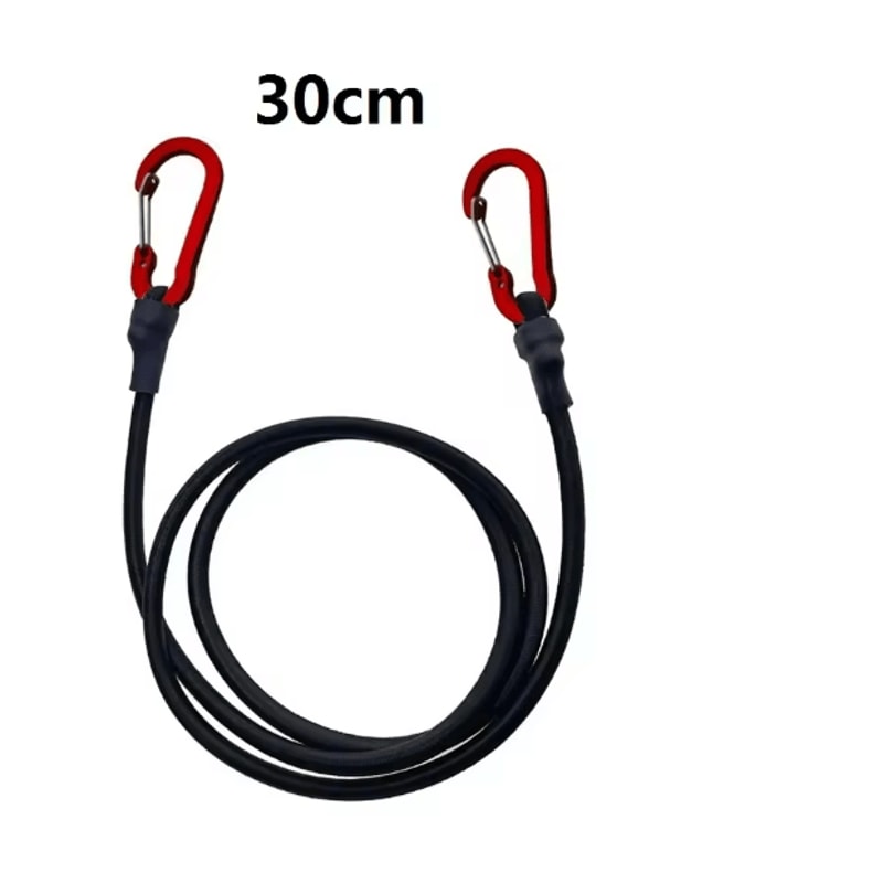 GripLock Heavy Duty Bungee Cord With Carabiner Hooks 6