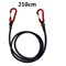 GripLock Heavy Duty Bungee Cord With Carabiner Hooks 8