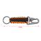 Outdoor Keychain Ring Camping Carabiner Military Paracord Cord Rope Camping Survival Kit Emergency 3