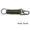 Outdoor Keychain Ring Camping Carabiner Military Paracord Cord Rope Camping Survival Kit Emergency 5