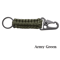 Outdoor Keychain Ring Camping Carabiner Military Paracord Cord Rope Camping Survival Kit Emergency 5