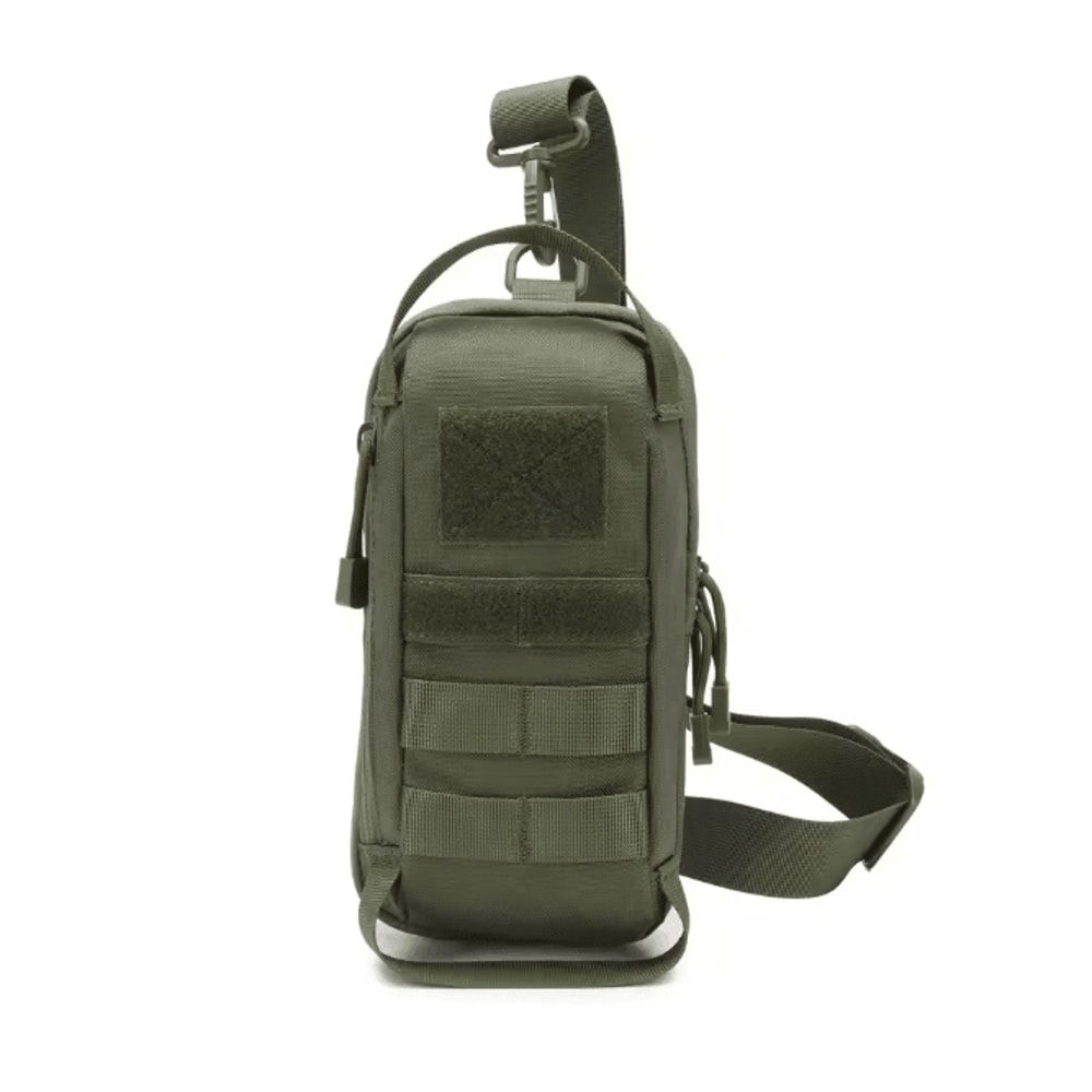 Tactical Shoulder Sling Chest Bag With IWB Pistol Pouch 7