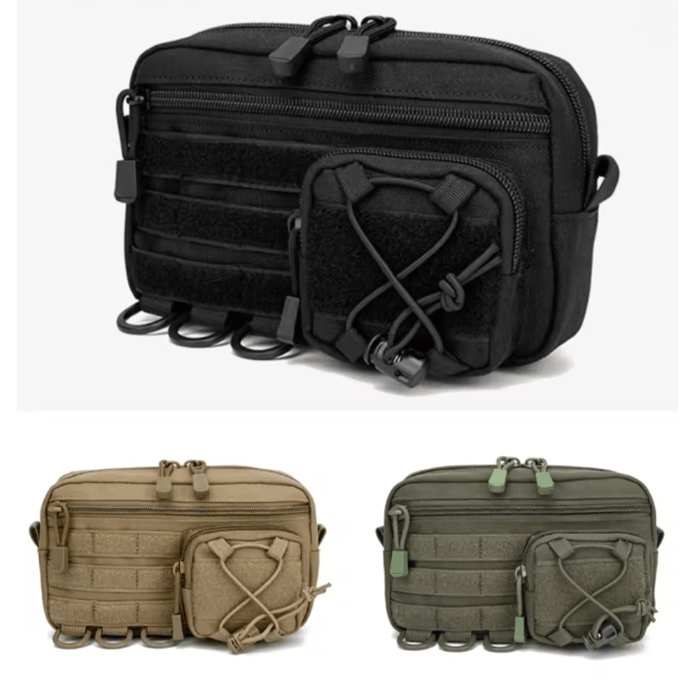 Tactical EDC Molle Organizer Pouch 1000D Utility Waist Pack 0