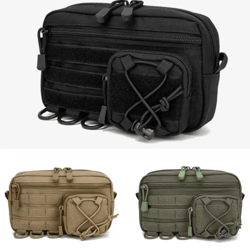 tactical edc molle organizer pouch 1000d utility waist pack