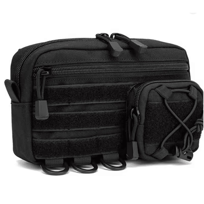 Tactical EDC Molle Organizer Pouch 1000D Utility Waist Pack 1
