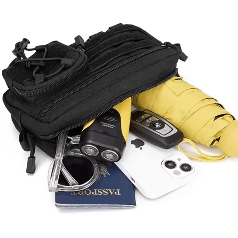 Tactical EDC Molle Organizer Pouch 1000D Utility Waist Pack 3