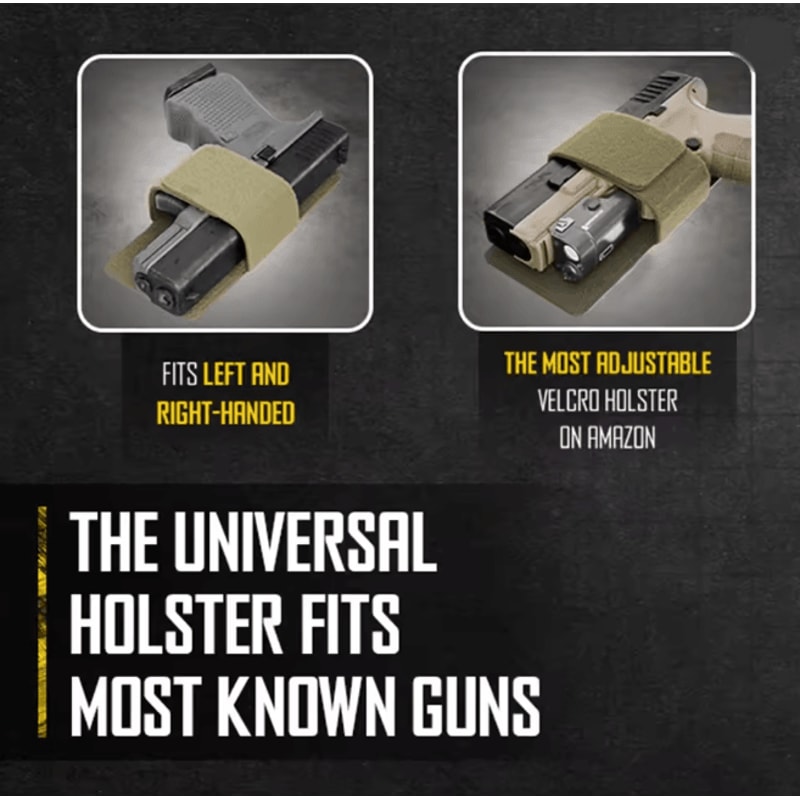 Universal Concealed Carry Gun Holster Quick Draw Pistol Pouch 3