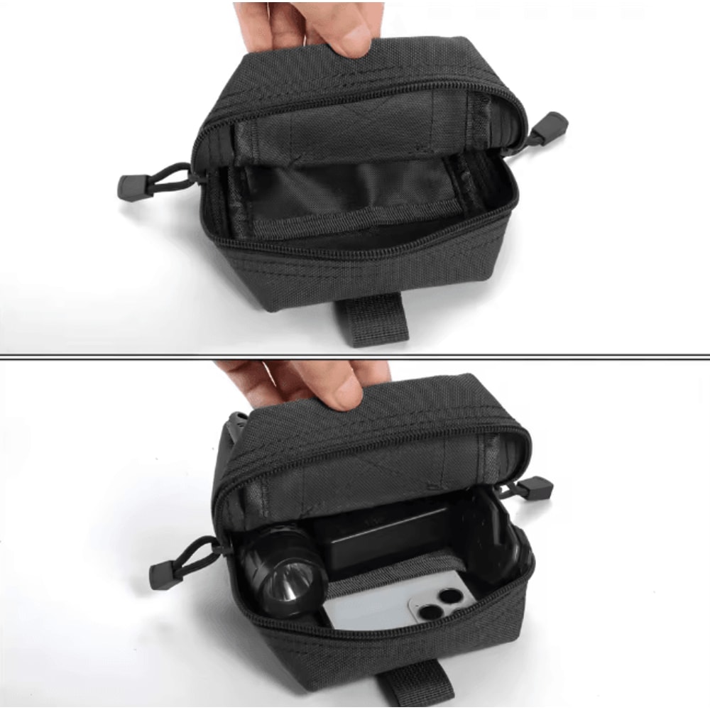 Tactical Molle EDC Waist Bag Compact Water Resistant Utility Pack 2