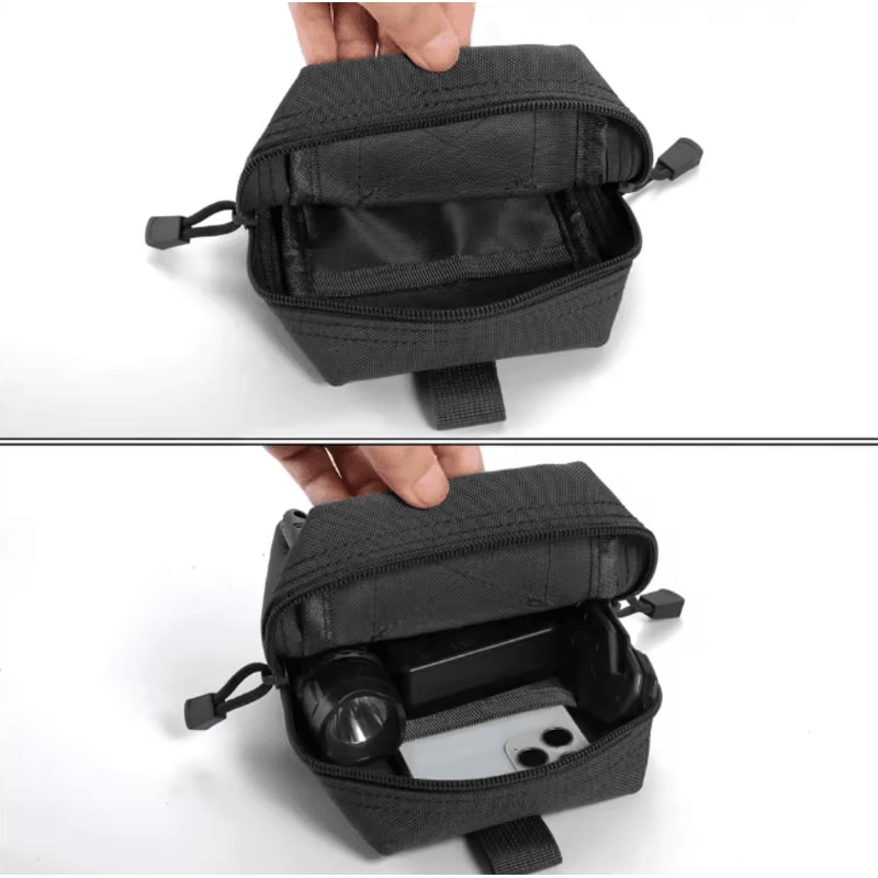 Tactical Molle EDC Waist Bag Compact Water Resistant Utility Pack 2