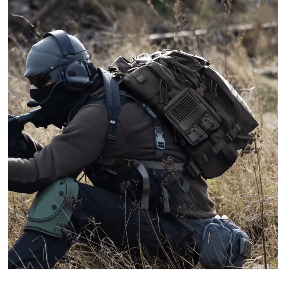 Tactical Molle EDC Waist Bag Compact Water Resistant Utility Pack 3