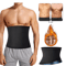 Mens Sauna Waist Trainer Sweat Belt Abdomen Shaper 0