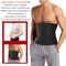 Mens Sauna Waist Trainer Sweat Belt Abdomen Shaper 2