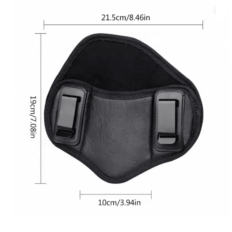 PU Leather Concealed Carry Gun Holster Tactical Pistol Pouch 2