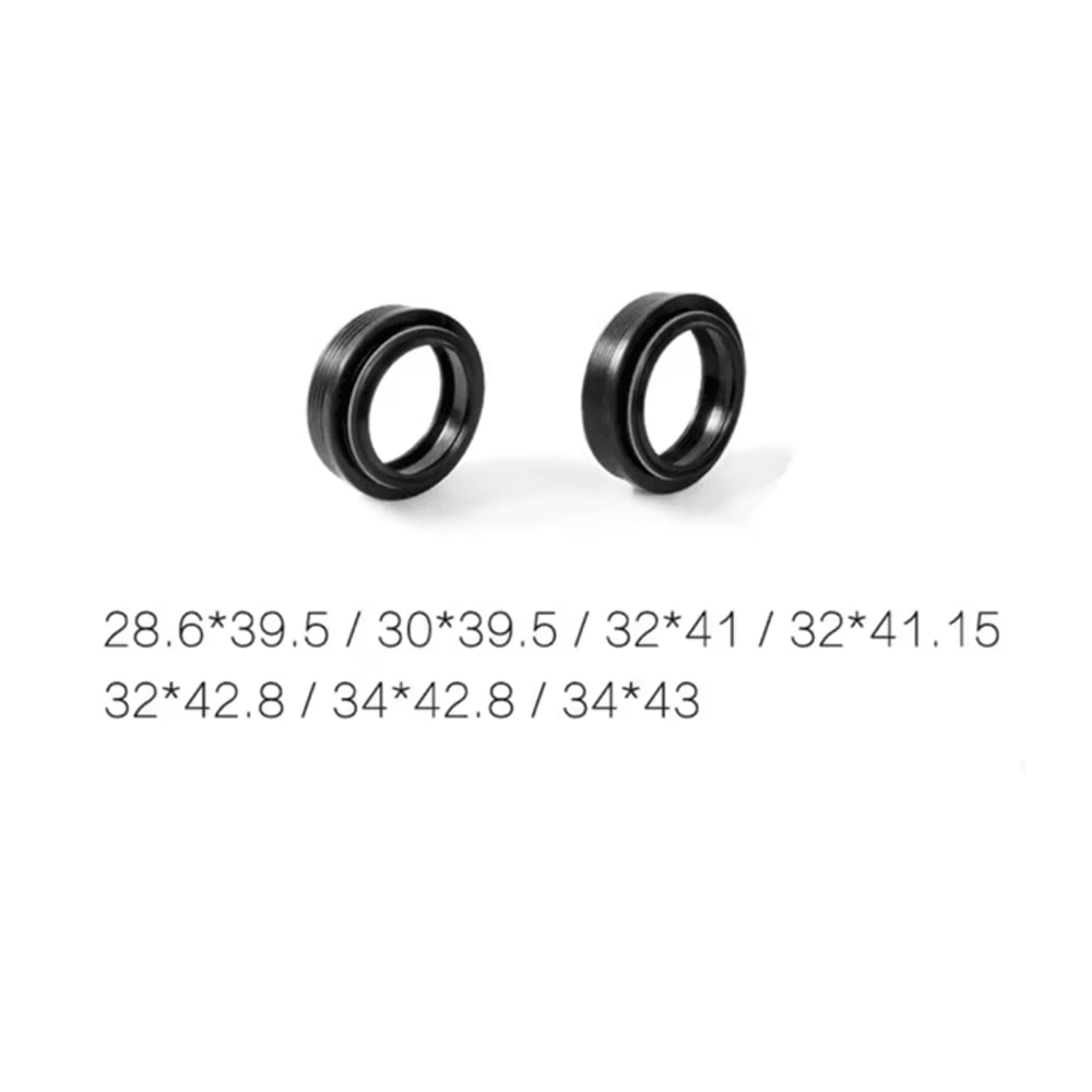 Bicycle Front Fork Dust Seal Set Bike Oil Wiper Replacement 9