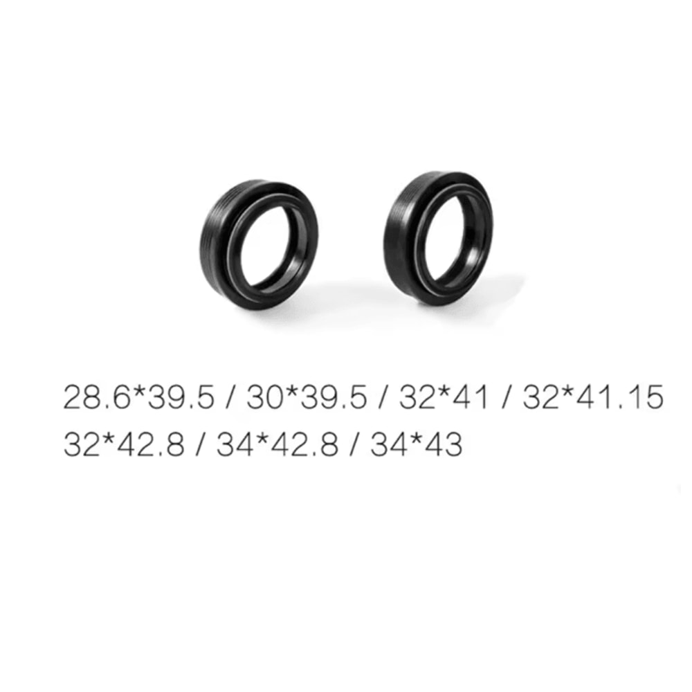 Bicycle Front Fork Dust Seal Set Bike Oil Wiper Replacement 8