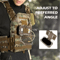 Tactical Molle Phone Holder Folding Navigation Board Vest Mount 3