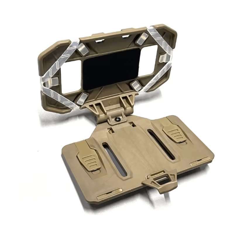 Tactical Molle Phone Holder Folding Navigation Board Vest Mount 6
