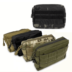 tactical molle edc waist pouch compact nylon utility bag