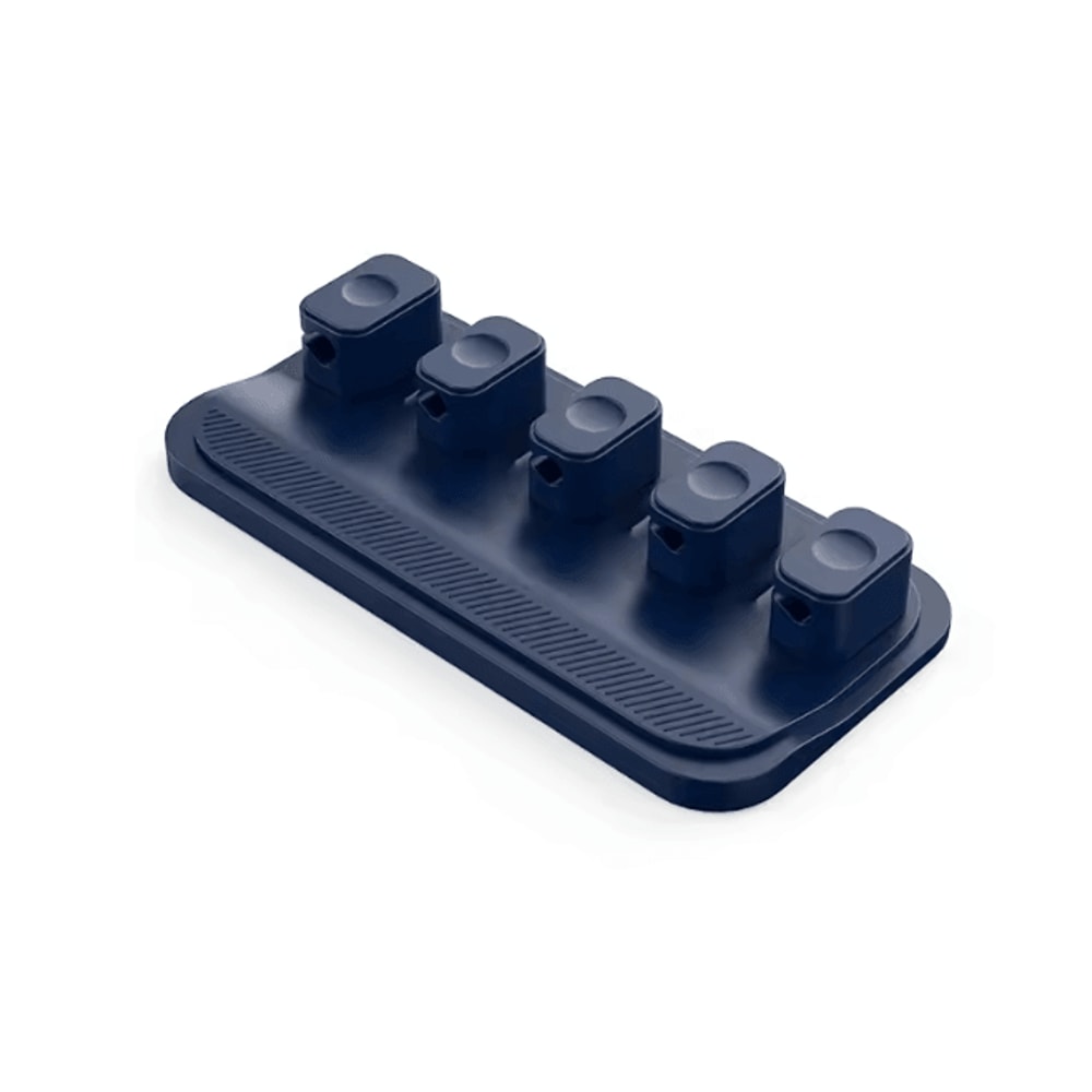 Magnetic Cable Organizer Clips Silicone Wire Holder For Car And Desk 6