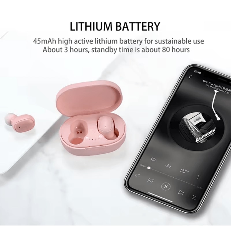 A6S Wireless Bluetooth Earbuds Sport Stereo Earphones 1