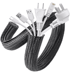 braided cable sleeve pet nylon wire protector cable wrap