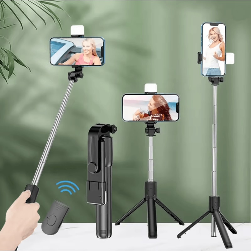 SnapReach Bluetooth Selfie Stick Tripod Extendable Phone Stand 700mm 0